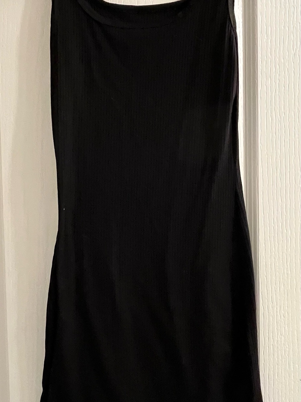 Black Mini Tank Dress
